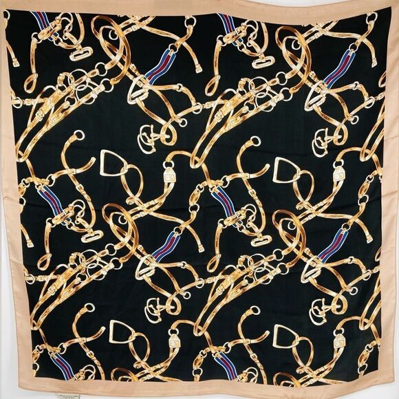 NWT Lulla Collection Italian Design Square Scarf 35” - Picture 3 of 10
